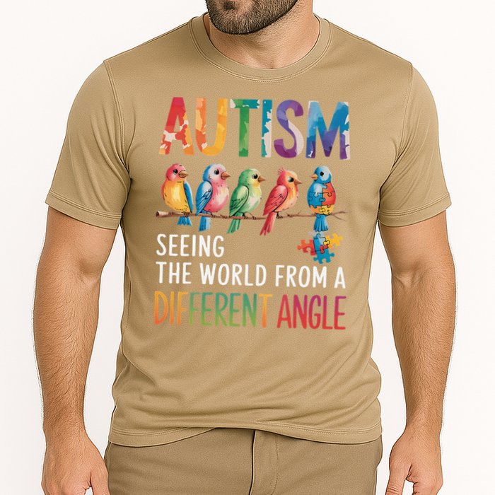 Autism Awareness Different Angle Neurodiversity Performance Shirt