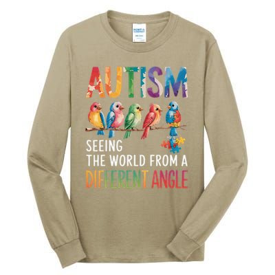 Autism Awareness Different Angle Neurodiversity Tall Long Sleeve T-Shirt