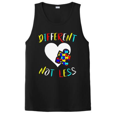 Autism Awareness Design Gift Different Not Less For Autistic PosiCharge Competitor Tank