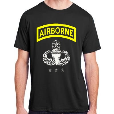 Army Airborne Division Veterans Day Gift Adult ChromaSoft Performance T-Shirt