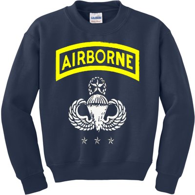 Army Airborne Division Veterans Day Gift Kids Sweatshirt