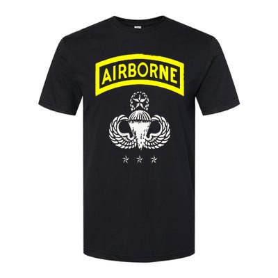 Army Airborne Division Veterans Day Gift Softstyle® CVC T-Shirt