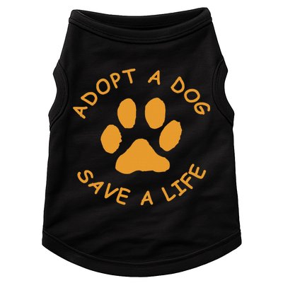 Adopt A Dog Save A Life Rescue Dog Doggie Tank