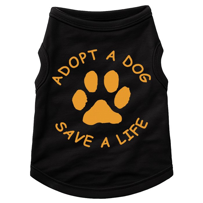 Adopt A Dog Save A Life Rescue Dog Doggie Tank