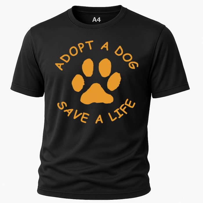 Adopt A Dog Save A Life Rescue Dog Performance Shirt