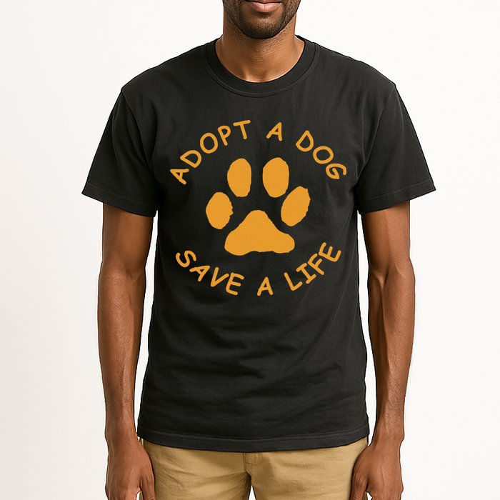 Adopt A Dog Save A Life Rescue Dog Tall T-Shirt