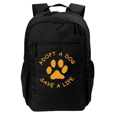 Adopt A Dog Save A Life Rescue Dog Daily Commute Backpack