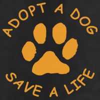 Adopt A Dog Save A Life Rescue Dog 11oz C Handle Ceramic Mug