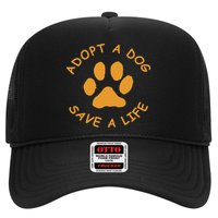 Adopt A Dog Save A Life Rescue Dog Hat
