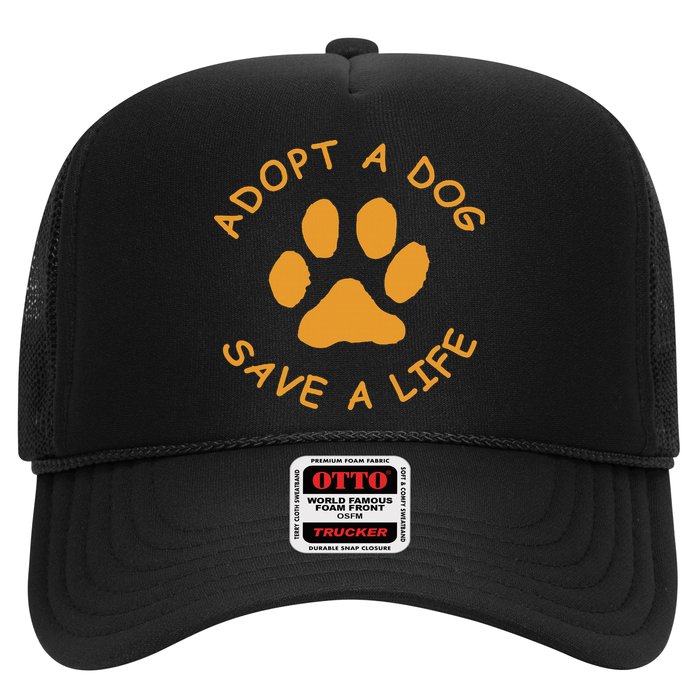 Adopt A Dog Save A Life Rescue Dog Hat