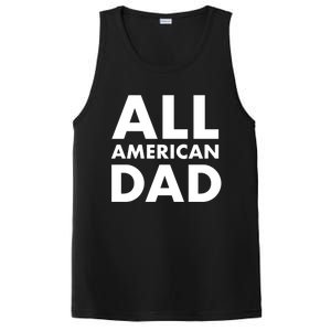 All American Dad Cute Gift PosiCharge Competitor Tank