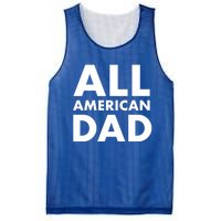 All American Dad Cute Gift Mesh Reversible Basketball Jersey Tank