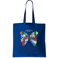 Autism Awareness Day Autism Month Blue Cool Gift Tote Bag