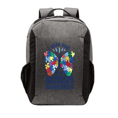 Autism Awareness Day Autism Month Blue Cool Gift Vector Backpack