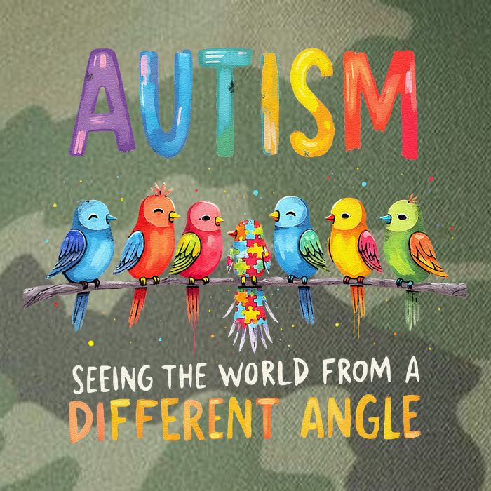 Autism Awareness Different Angle Neurodiversity Legacy Tie Dye Trucker Hat