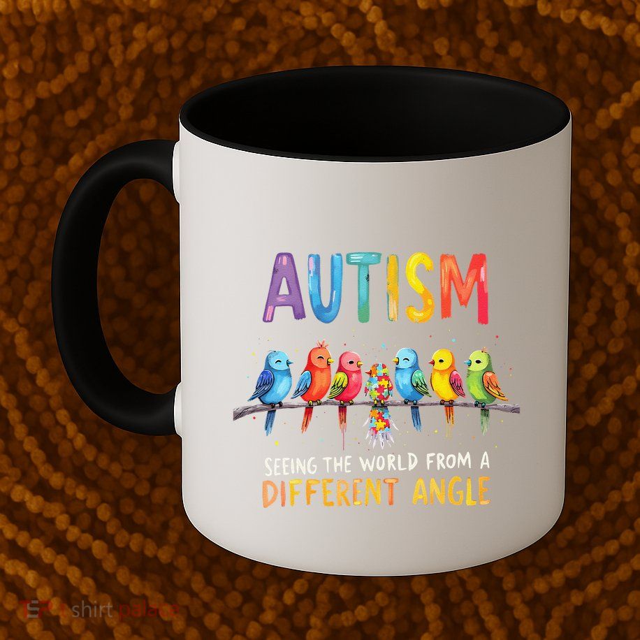 Autism Awareness Different Angle Neurodiversity Mug