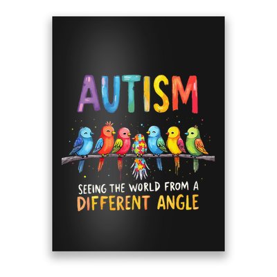 Autism Awareness Different Angle Neurodiversity Poster