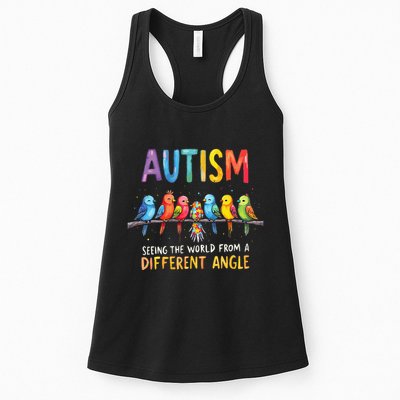 Autism Awareness Different Angle Neurodiversity Womens Tank Top