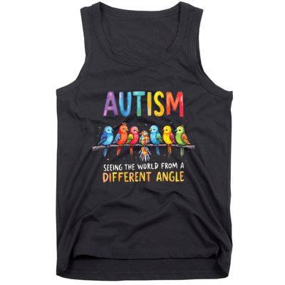 Autism Awareness Different Angle Neurodiversity Tank Top