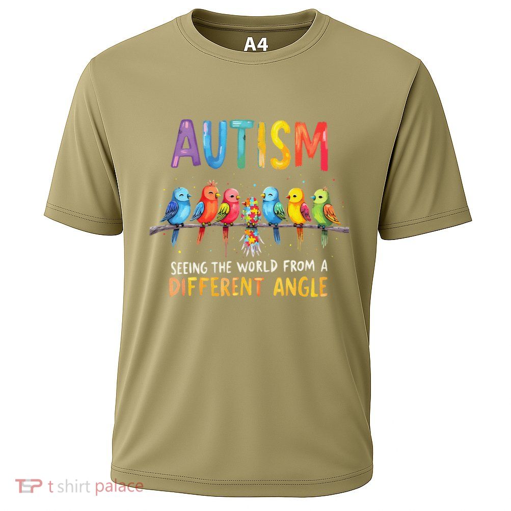 Autism Awareness Different Angle Neurodiversity Performance Shirt