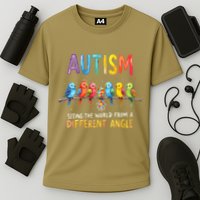 Autism Awareness Different Angle Neurodiversity Performance Shirt