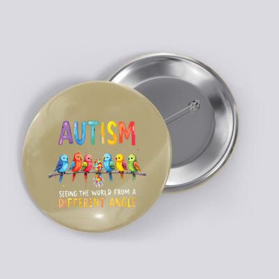 Autism Awareness Different Angle Neurodiversity Button