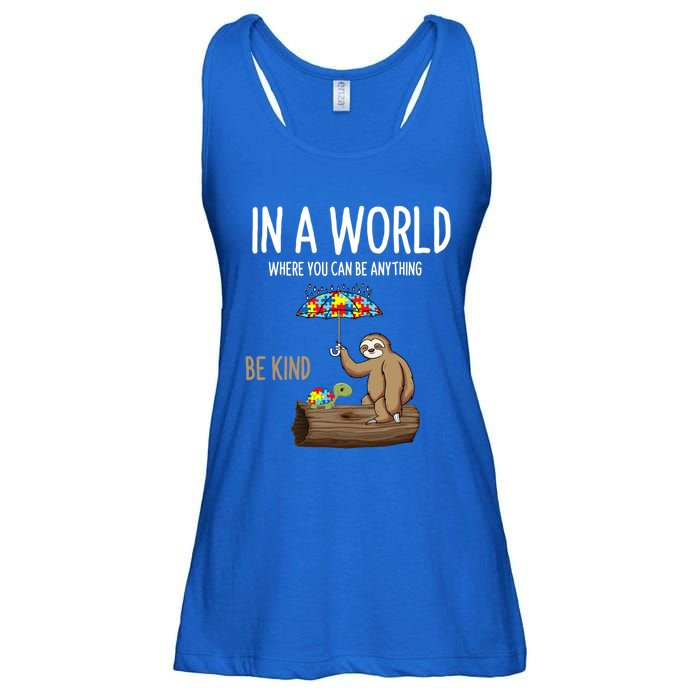 Autism Awareness Day Be Kind Special Education Teacher Squad Gift Ladies Essential Flowy Tank