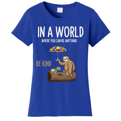 Autism Awareness Day Be Kind Special Education Teacher Squad Gift Women's T-Shirt