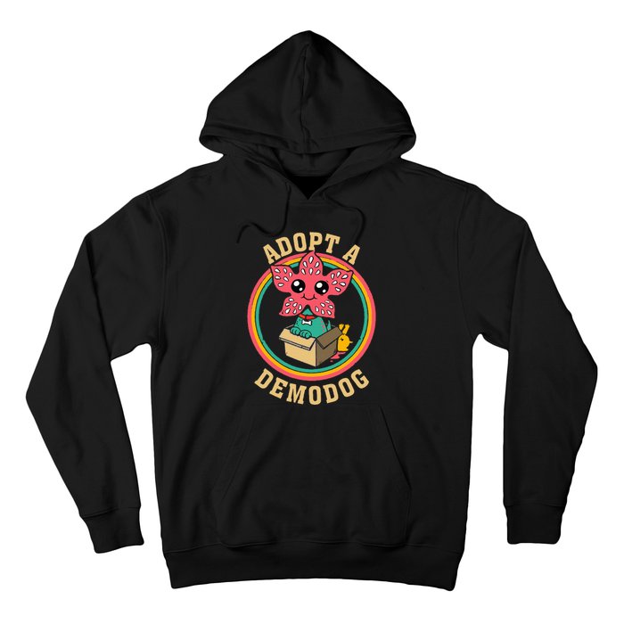 Adopt A Demodog Funny Dogs Lovers Hoodie