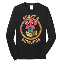 Adopt A Demodog Funny Dogs Lovers Long Sleeve Shirt