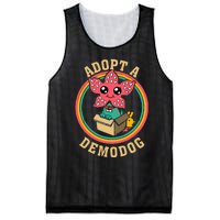 Adopt A Demodog Funny Dogs Lovers Mesh Reversible Basketball Jersey Tank