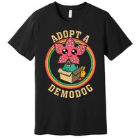 Adopt A Demodog Funny Dogs Lovers Premium T-Shirt