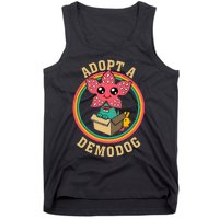 Adopt A Demodog Funny Dogs Lovers Tank Top