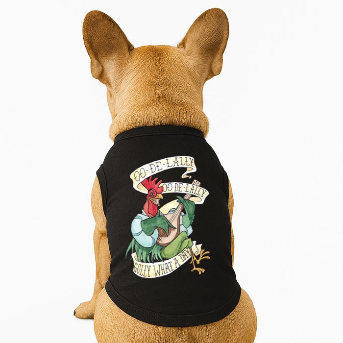 Alan A Dale Rooster Oo De Lally Golly What A Day Doggie Tank