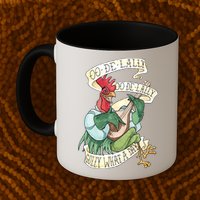 Alan A Dale Rooster Oo De Lally Golly What A Day Mug