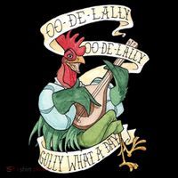 Alan A Dale Rooster Oo De Lally Golly What A Day Youth Performance Sprint T-Shirt