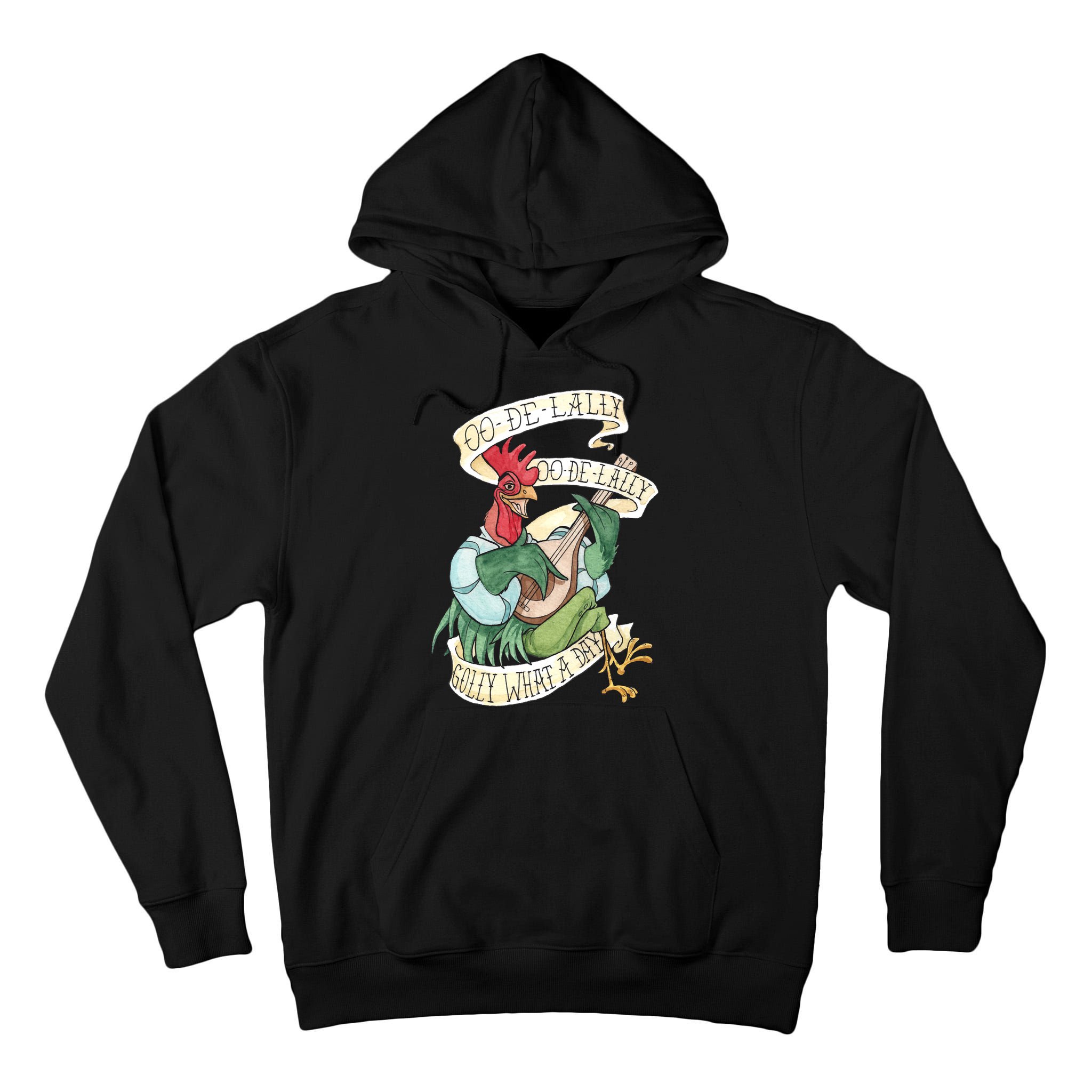 Alan A Dale Rooster Oo De Lally Golly What A Day Tall Hoodie