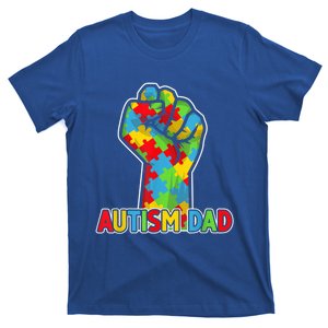 Autism Awareness Dad Father Acceptance  Support Love T-Shirt