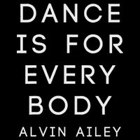 Alvin Ailey Dancer Button