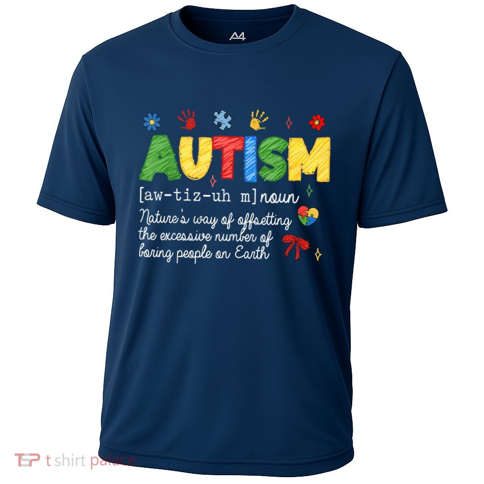 Autism Awareness Definition Special Education Neurodiversity Cooling Performance Crew T-Shirt