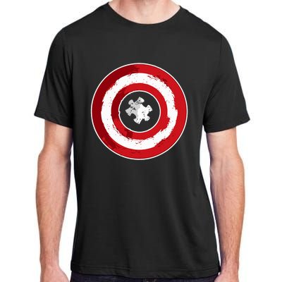 Autism Awareness Day Superhero Adult ChromaSoft Performance T-Shirt