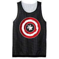 Autism Awareness Day Superhero Mesh Reversible Basketball Jersey Tank