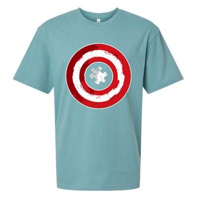 Autism Awareness Day Superhero Sueded Cloud Jersey T-Shirt