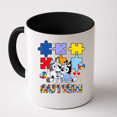 Autism Awareness Dog Lover Mug