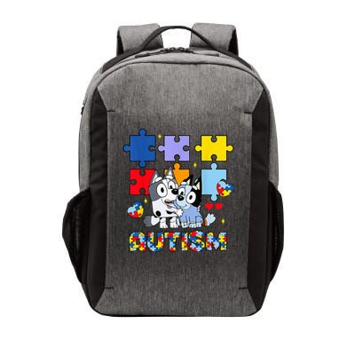 Autism Awareness Dog Lover Vector Backpack