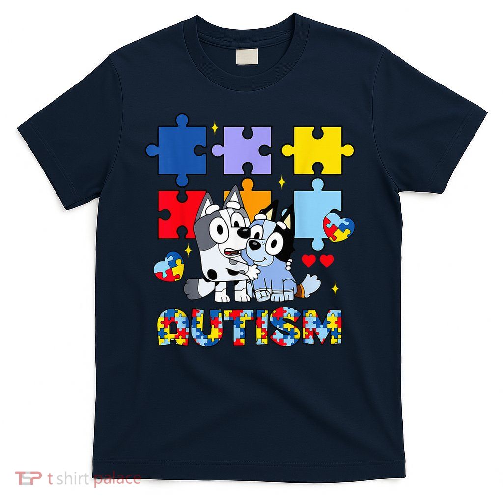 Autism Awareness Dog Lover T-Shirt