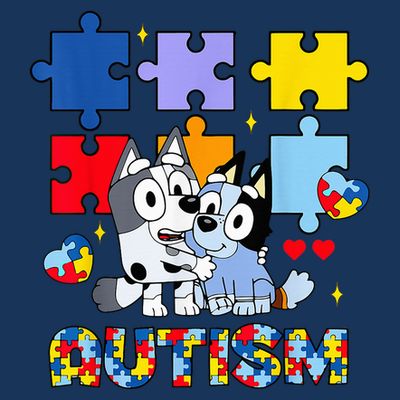 Autism Awareness Dog Lover T-Shirt