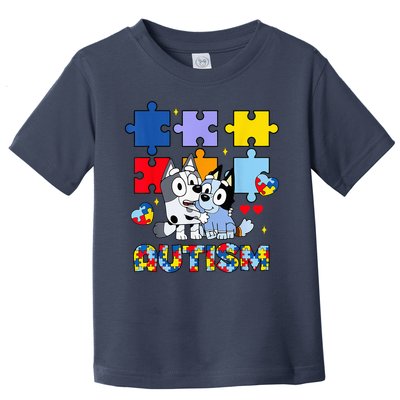 Autism Awareness Dog Lover Toddler T-Shirt