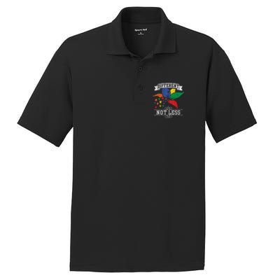 Autism Awareness Different Not Less Autistic Awareness Gift PosiCharge RacerMesh Polo