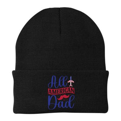 All American Dad Memorial Day Gift Father's Day Beanie